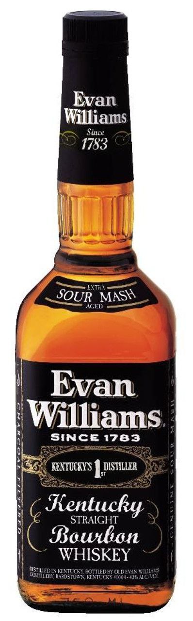 Бурбон Evan Williams Black 43% 0.75 л
